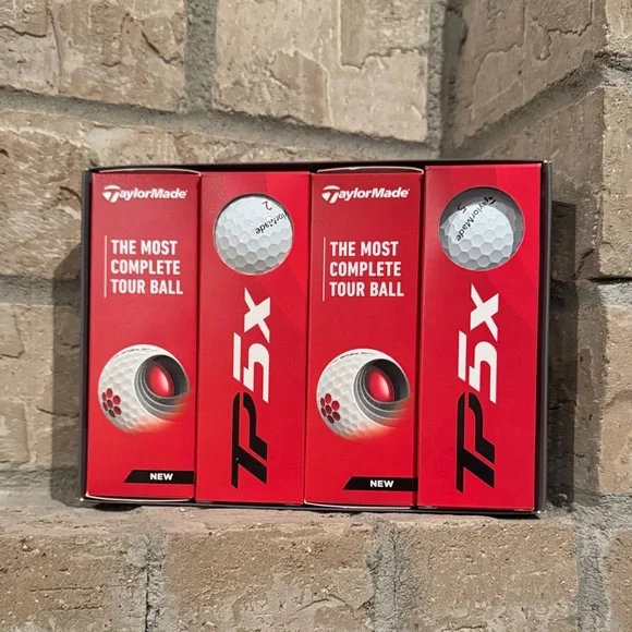 TaylorMade TP5x Golf Balls - White - Picture 2 of 2